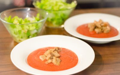Süßkartoffel-Rote-Beete-Suppe